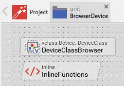 browser device unit