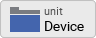 Icon device unit